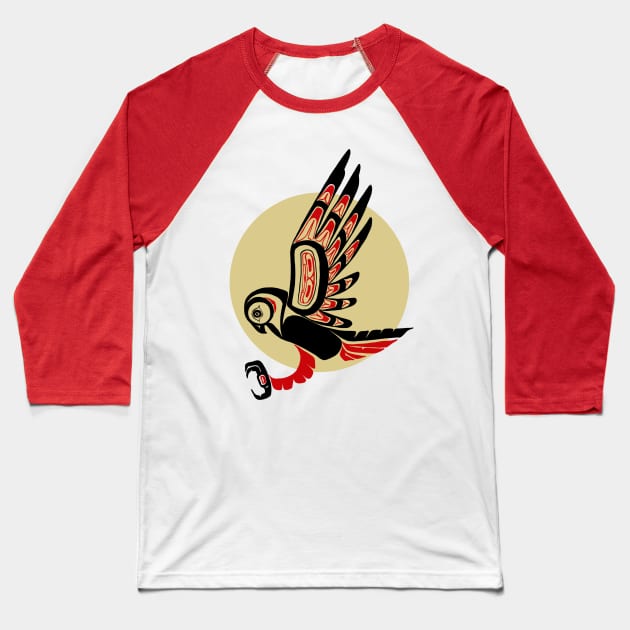 Artistic bird Baseball T-Shirt by RiyanRizqi